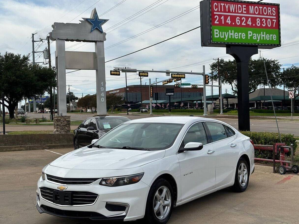 CHEVROLET MALIBU 2016 1G1ZB5ST9GF210098 image