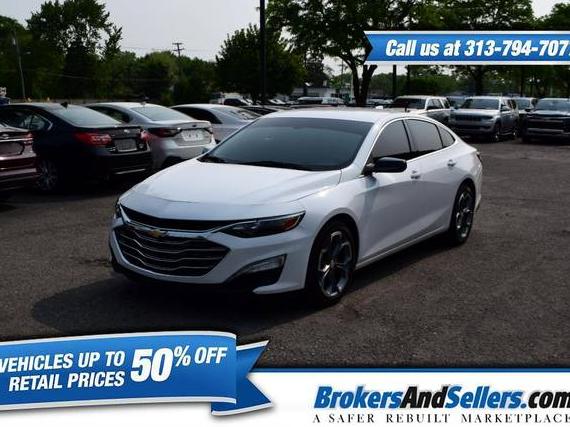 CHEVROLET MALIBU 2021 1G1ZD5ST0MF006229 image