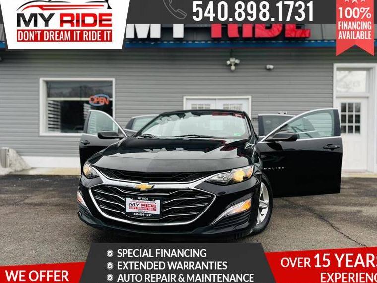 CHEVROLET MALIBU 2021 1G1ZB5ST2MF087322 image