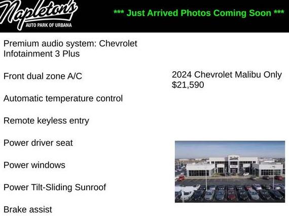 CHEVROLET MALIBU 2024 1G1ZD5ST0RF166019 image