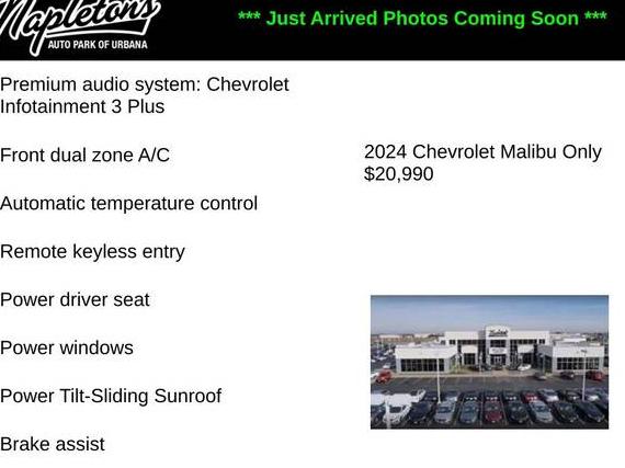 CHEVROLET MALIBU 2024 1G1ZD5ST0RF148152 image CHEVROLET MALIBU 2024 1G1ZD5ST0RF148152 image