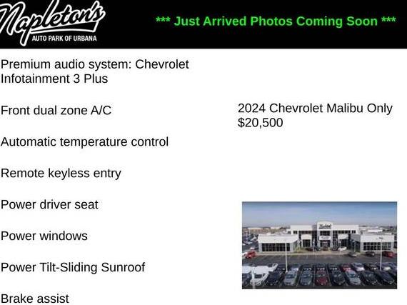 CHEVROLET MALIBU 2024 1G1ZD5ST3RF184790 image CHEVROLET MALIBU 2024 1G1ZD5ST3RF184790 image