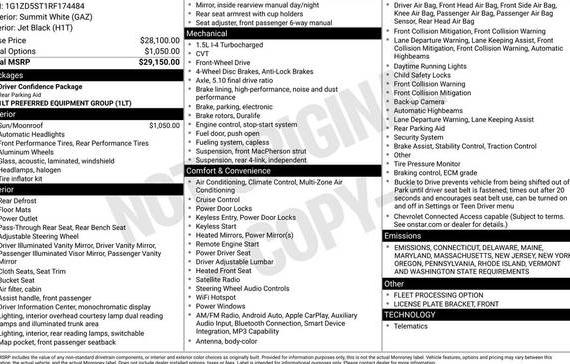 CHEVROLET MALIBU 2024 1G1ZD5ST1RF174484 image