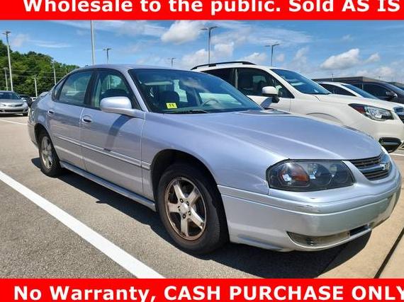 CHEVROLET IMPALA 2005 2G1WH52K359389804 image