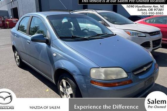CHEVROLET AVEO 2006 KL1TD566X6B557710 image