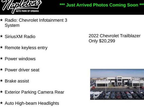 CHEVROLET TRAILBLAZER 2022 KL79MTSL1NB064836 image