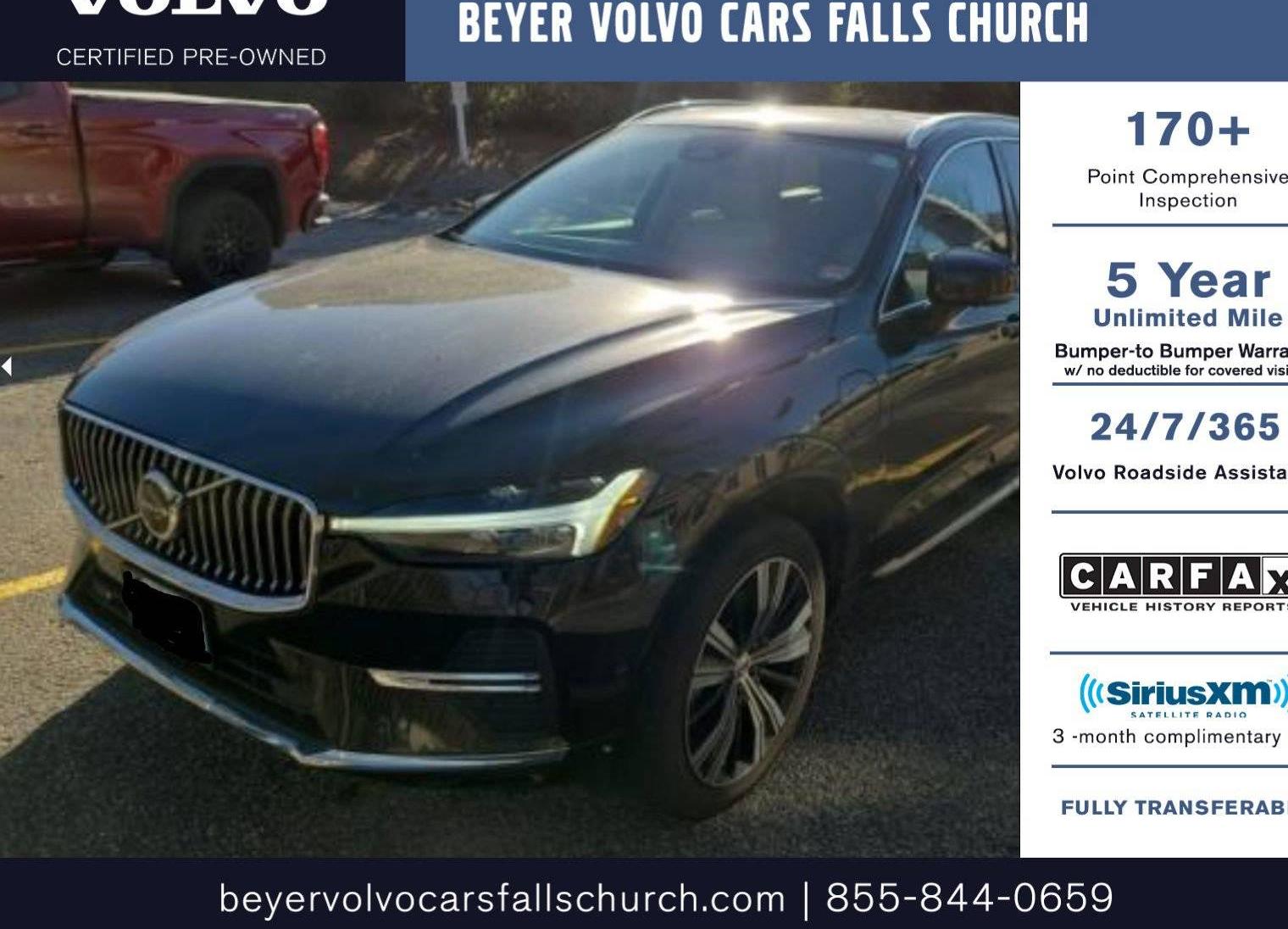 VOLVO XC60 2022 YV4BR0DL8N1992549 image