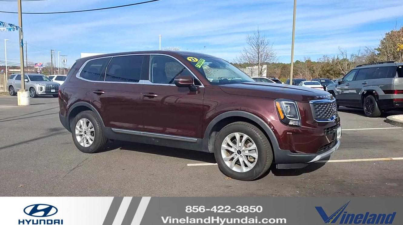 KIA TELLURIDE 2021 5XYP24HC1MG162590 image