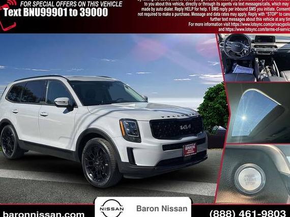 KIA TELLURIDE 2022 5XYP3DHC6NG199990 image