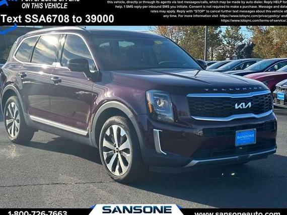 KIA TELLURIDE 2022 5XYP6DHC6NG196708 image