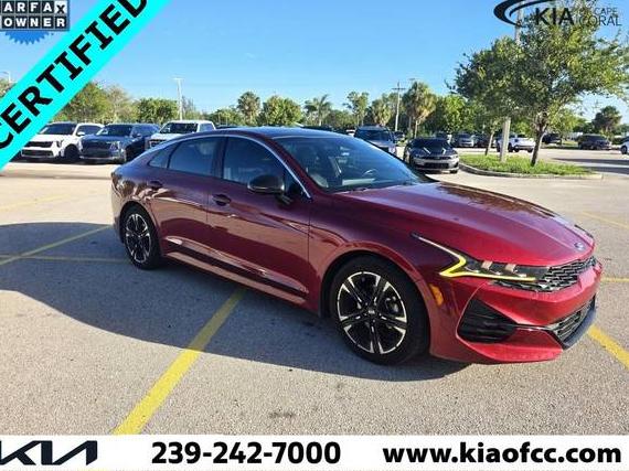 KIA K5 2021 5XXG64J29MG078544 image