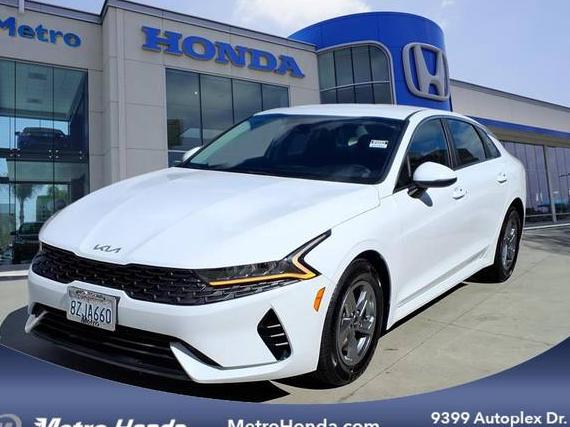 KIA K5 2022 5XXG14J27NG124971 image