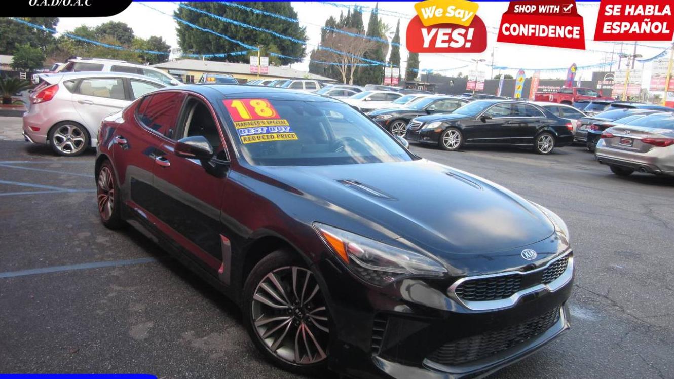 KIA STINGER 2018 KNAE25LA8J6013933 image