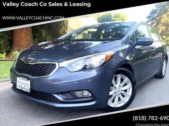 KIA FORTE 2014 KNAFX5A84E5165418 image