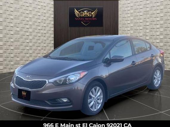 KIA FORTE 2014 KNAFX4A60E5078219 image