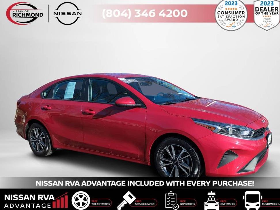 KIA FORTE 2022 3KPF24AD3NE438555 image