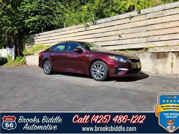 KIA OPTIMA 2019 5XXGT4L31KG300246 image