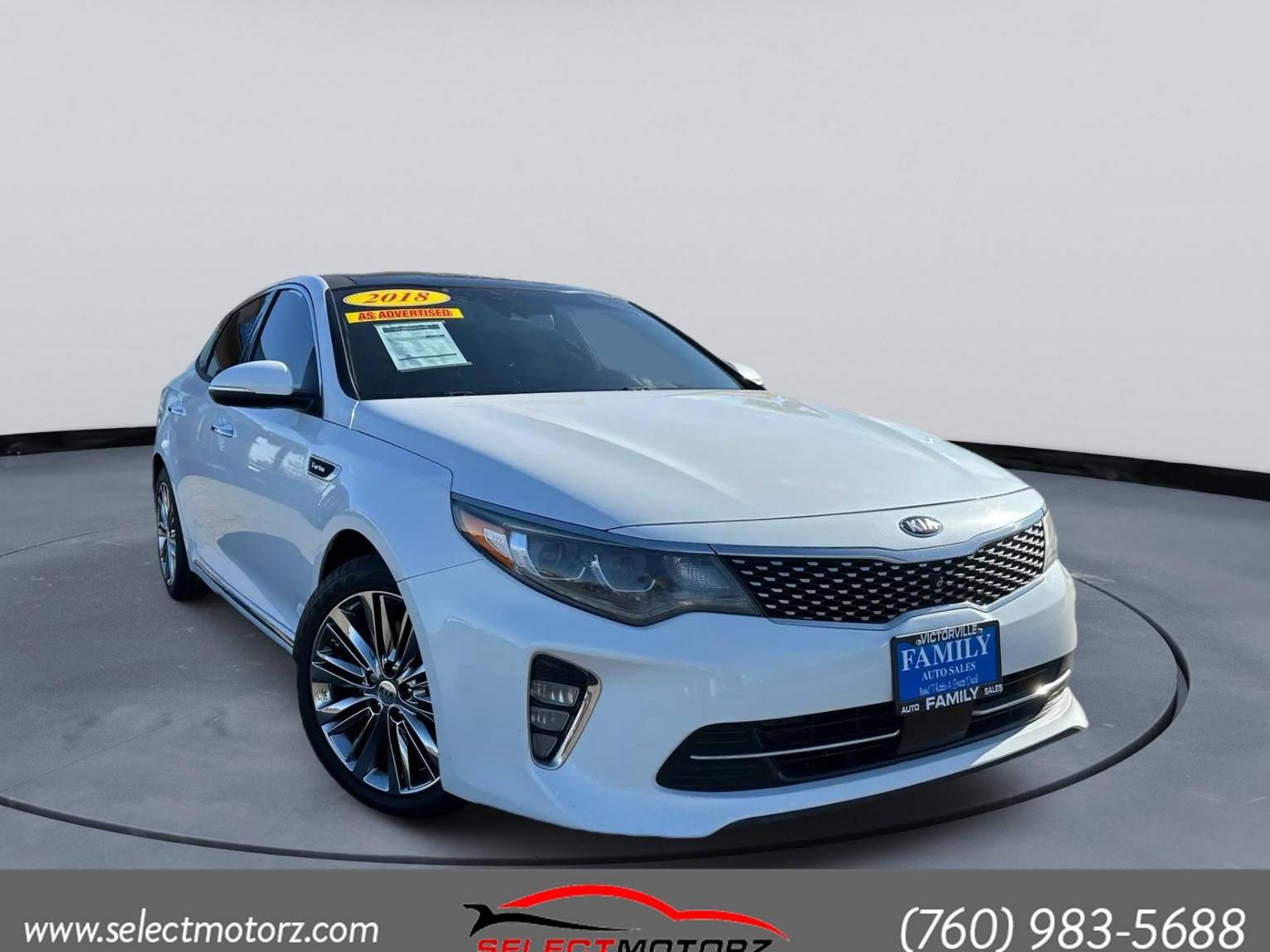 KIA OPTIMA 2018 5XXGV4L27JG218943 image