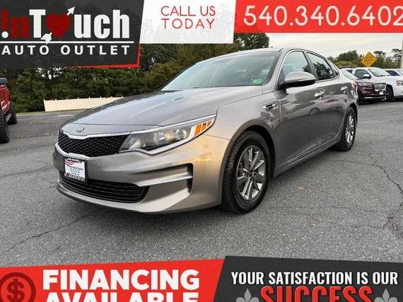 KIA OPTIMA 2018 5XXGT4L14JG221604 image