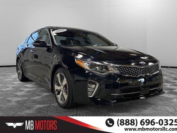 KIA OPTIMA 2018 5XXGV4L21JG203550 image