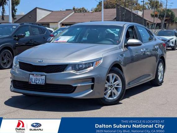 KIA OPTIMA 2018 5XXGT4L34JG198701 image