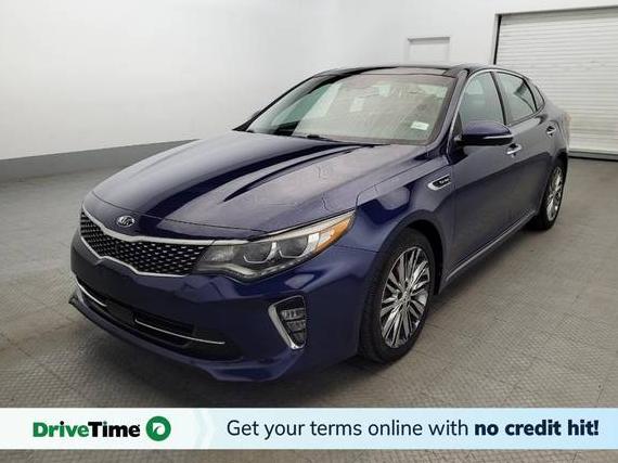 KIA OPTIMA 2018 5XXGV4L28JG181451 image