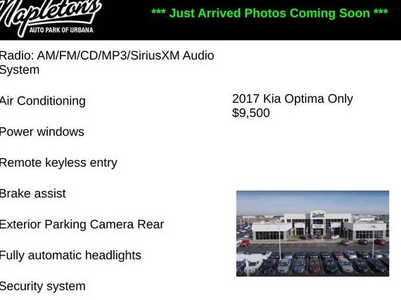 KIA OPTIMA 2017 5XXGT4L38HG154484 image