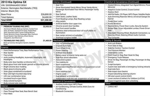 KIA OPTIMA 2013 5XXGR4A64DG130561 image