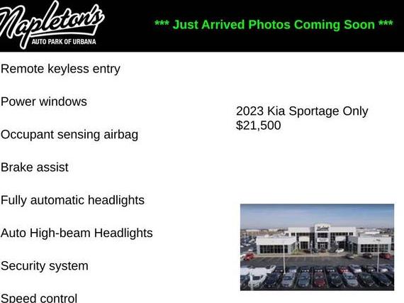 KIA SPORTAGE 2023 KNDPU3AF1P7170764 image