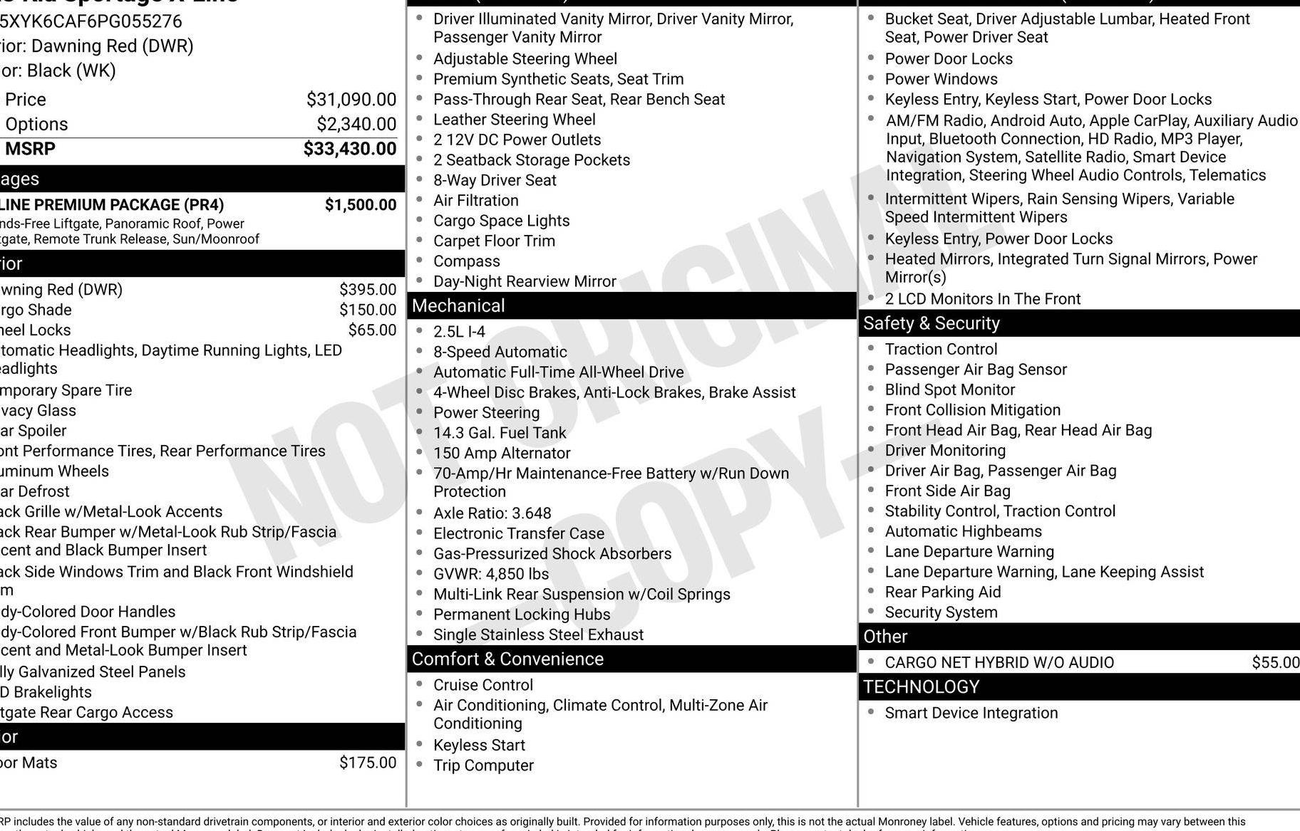 KIA SPORTAGE 2023 5XYK6CAF6PG055276 image