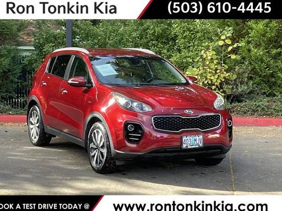KIA SPORTAGE 2018 KNDPNCAC8J7323327 image