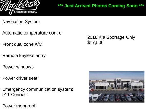 KIA SPORTAGE 2018 KNDPRCA69J7327255 image