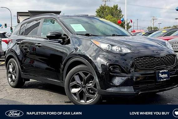 KIA SPORTAGE 2021 KNDP63AC8M7898884 image