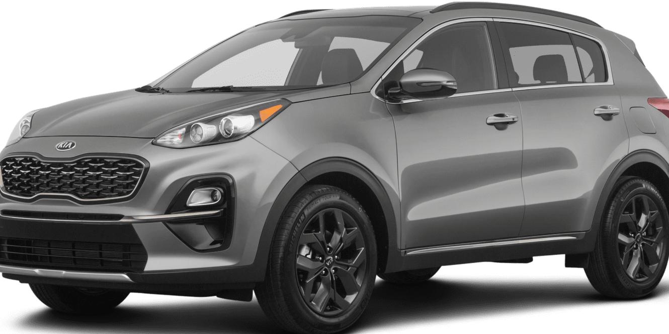 KIA SPORTAGE 2021 KNDP6CAC7M7854147 image