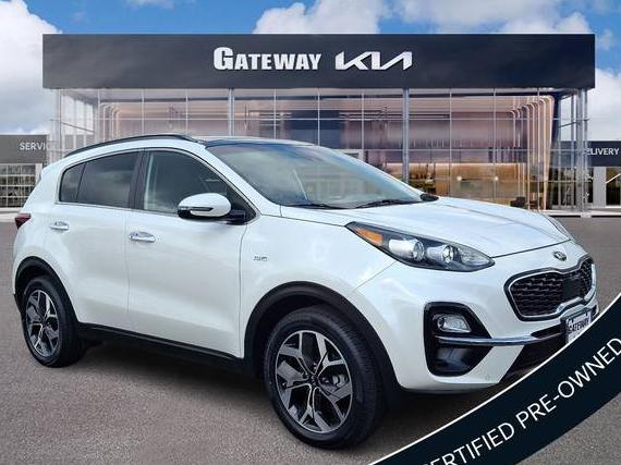 KIA SPORTAGE 2021 KNDPNCAC7M7937127 image