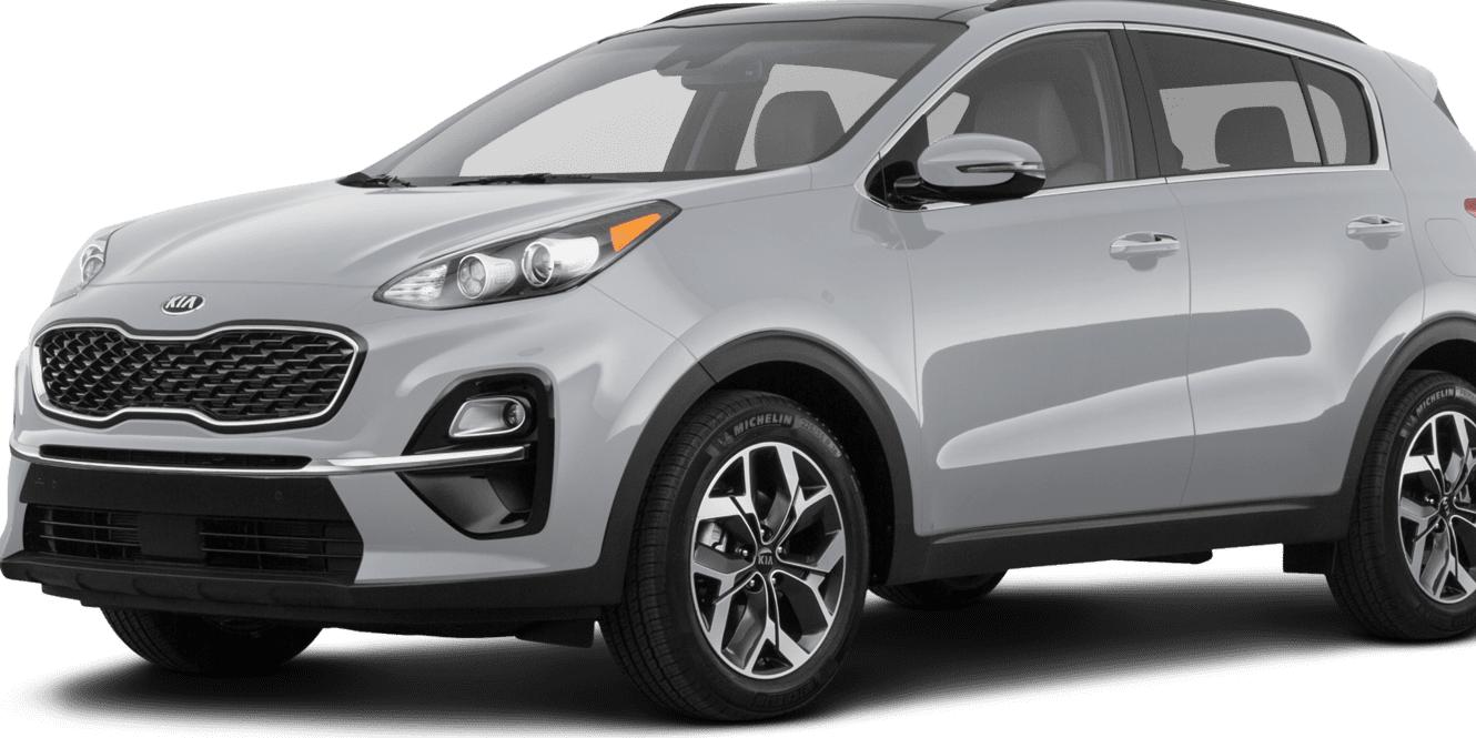 KIA SPORTAGE 2021 KNDPNCAC9M7850149 image