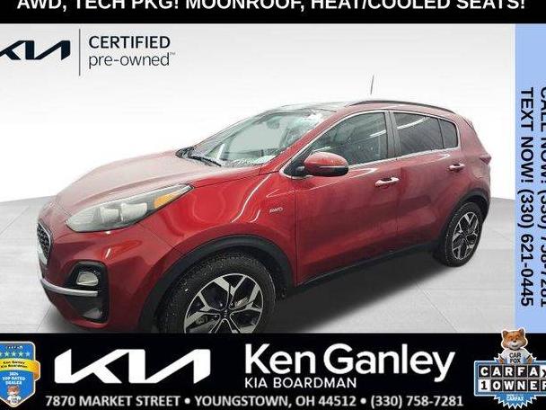 KIA SPORTAGE 2021 KNDPNCAC9M7935167 image