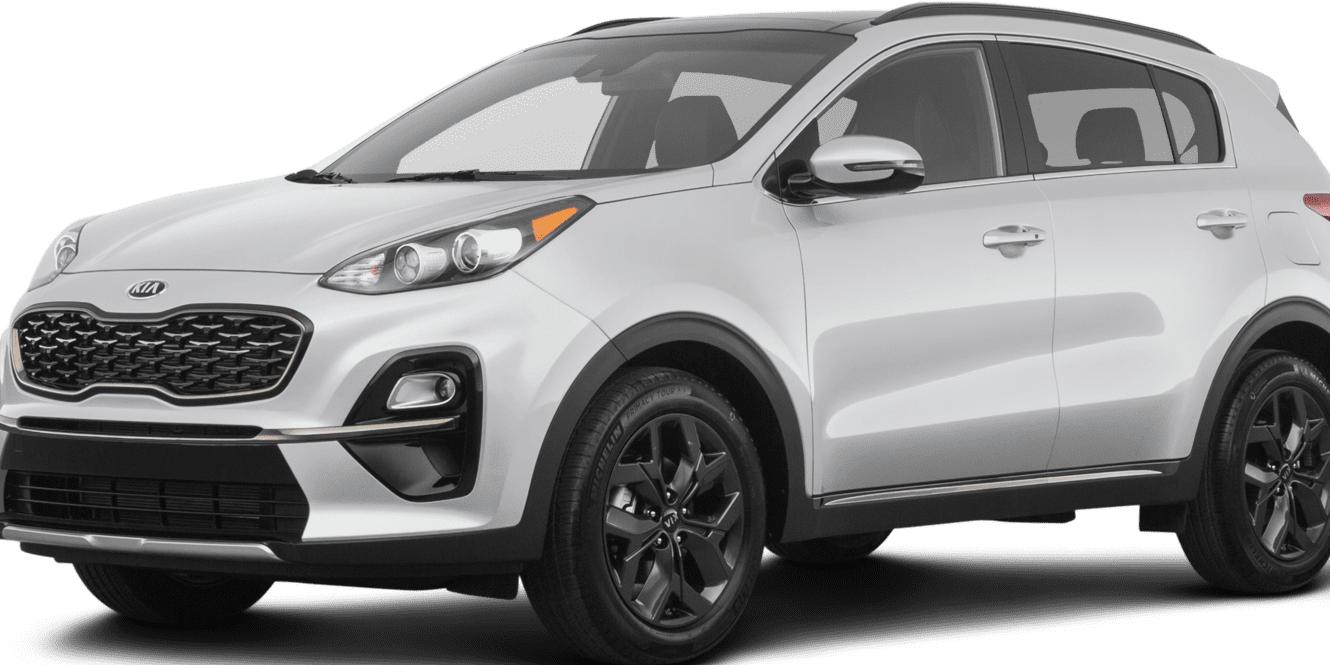 KIA SPORTAGE 2021 KNDP63AC5M7869486 image