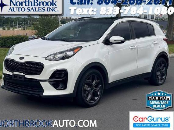 KIA SPORTAGE 2021 KNDP63AC5M7891326 image