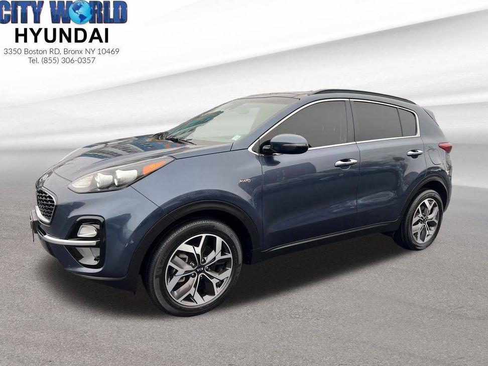 KIA SPORTAGE 2021 KNDPNCAC3M7847750 image