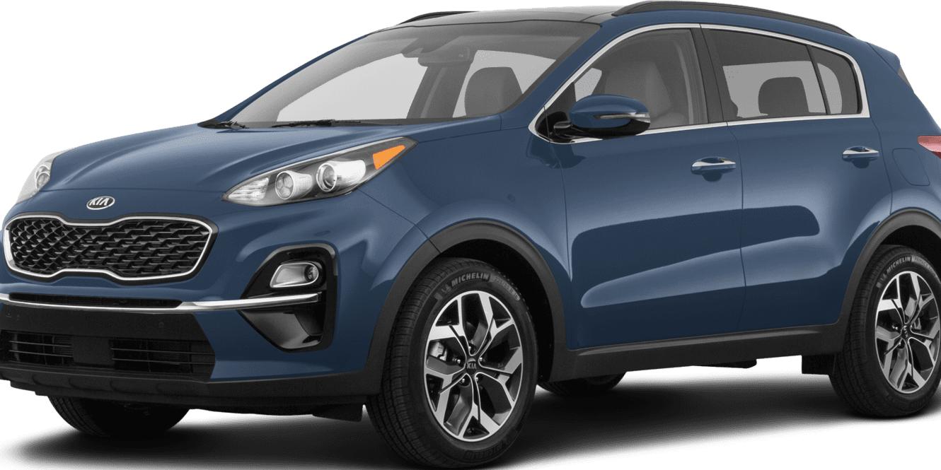 KIA SPORTAGE 2021 KNDPNCAC1M7876180 image