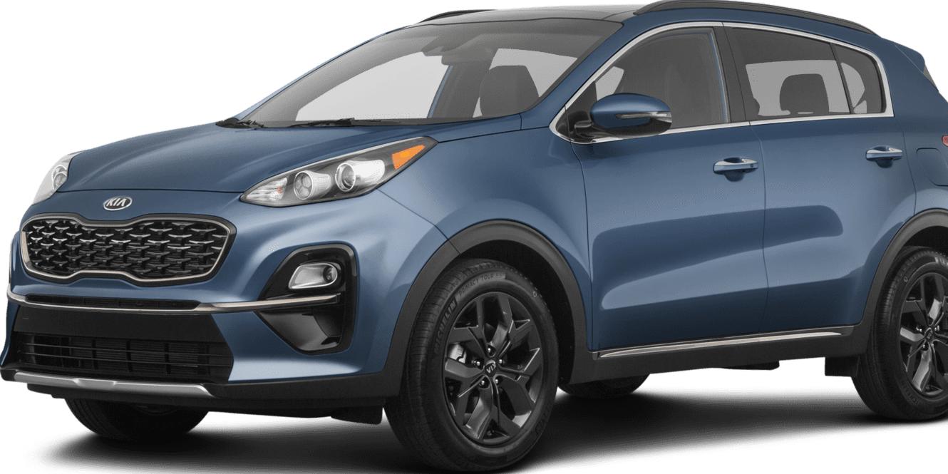 KIA SPORTAGE 2021 KNDP63AC8M7868445 image