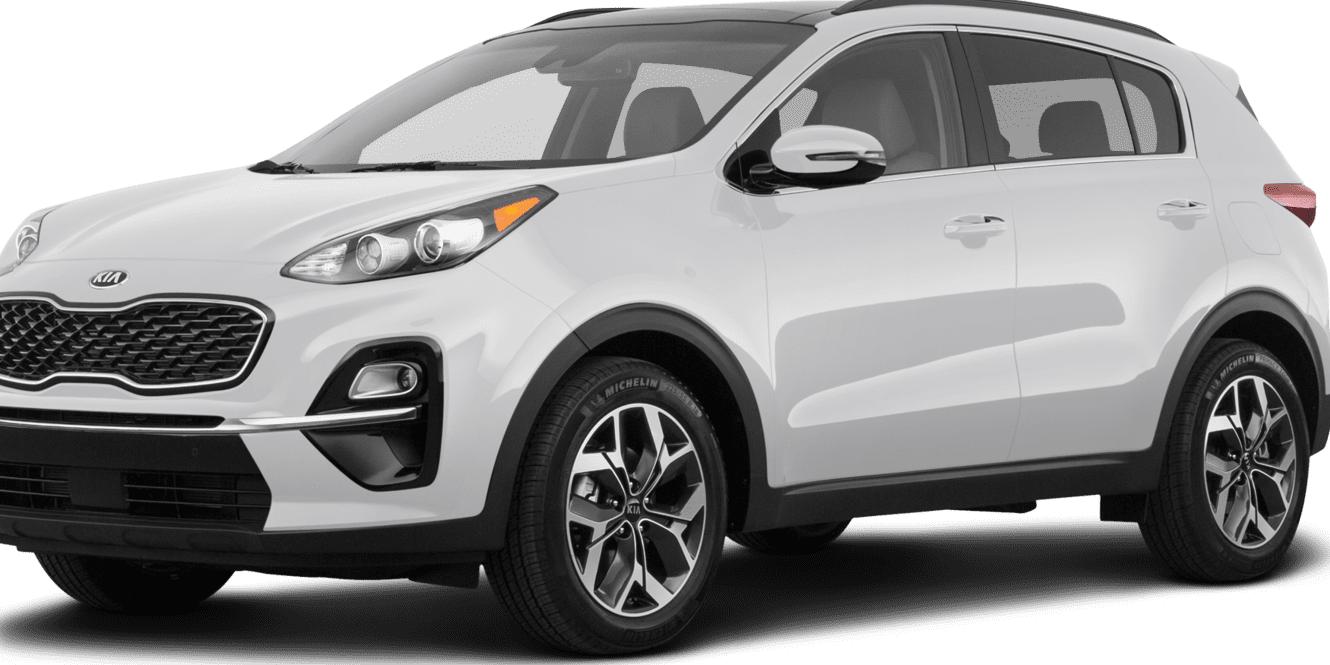 KIA SPORTAGE 2021 KNDPNCAC2M7934345 image