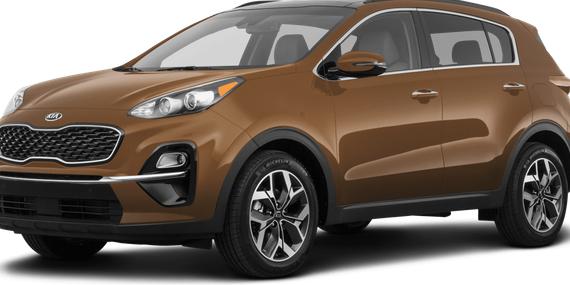 KIA SPORTAGE 2021 KNDPNCAC7M7849453 image