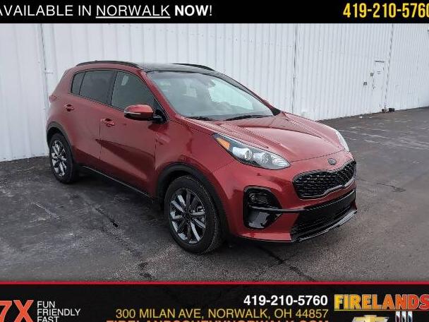 KIA SPORTAGE 2021 KNDP63AC6M7866483 image