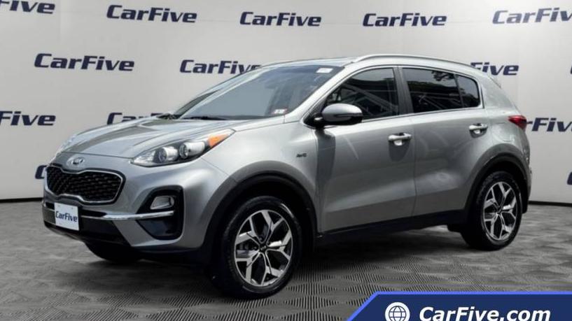 KIA SPORTAGE 2021 KNDPNCACXM7882642 image