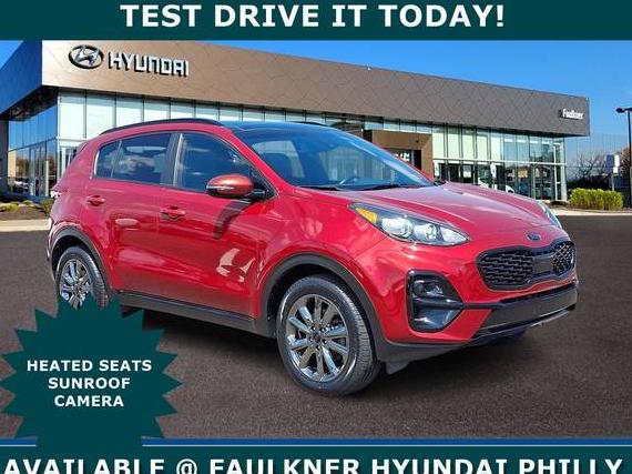 KIA SPORTAGE 2021 KNDP6CAC2M7930597 image
