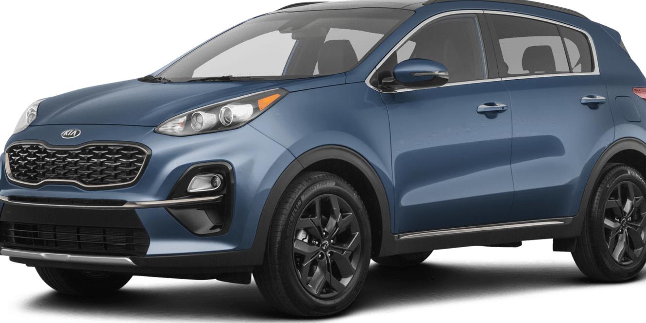 KIA SPORTAGE 2021 KNDPMCAC1M7914509 image