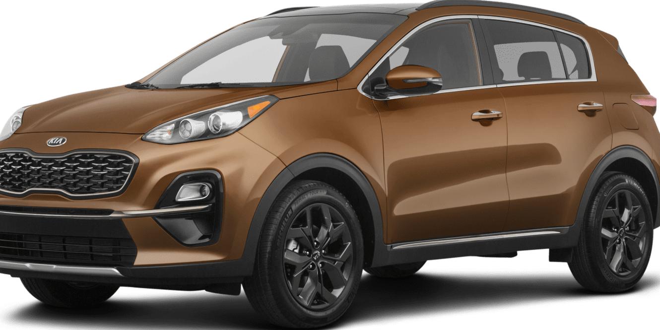 KIA SPORTAGE 2021 KNDPMCAC8M7924387 image