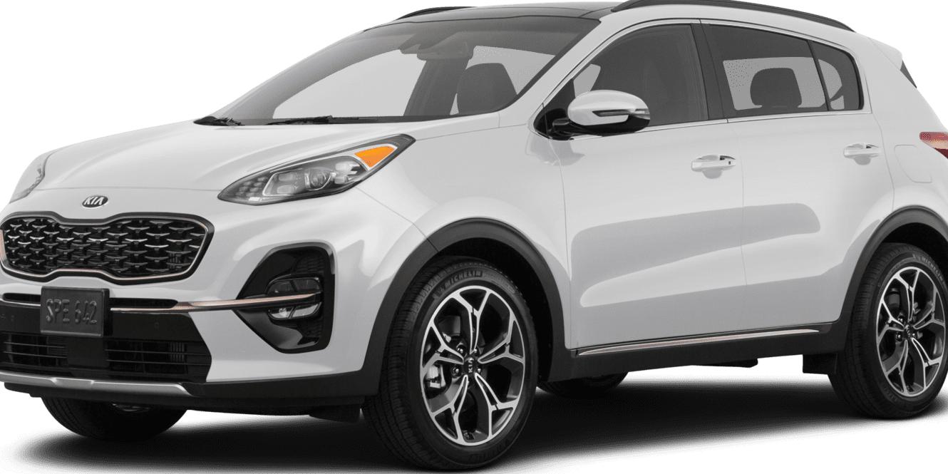 KIA SPORTAGE 2021 KNDPR3A6XM7891615 image